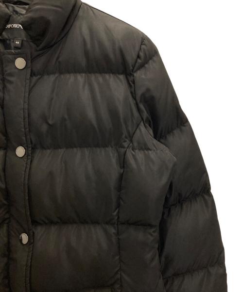EMPORIO ARMANI（エンポリオ アルマーニ）EMPORIO ARMANI (エンポリオアルマーニ) ダウンコート ブラック サイズ:44の古着・服飾アイテム