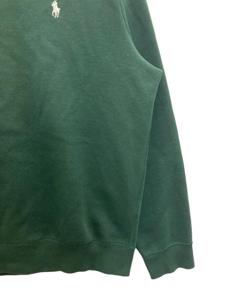 POLO RALPH LAUREN（ポロ・ラルフローレン）POLO RALPH LAUREN (ポロ・ラルフローレン) スウェット グリーン サイズ:Ⅼの古着・服飾アイテム