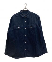 SOPHNET.（ソフネット）の古着「オーバーサイズ デニム シャツ ジャケット」｜インディゴ