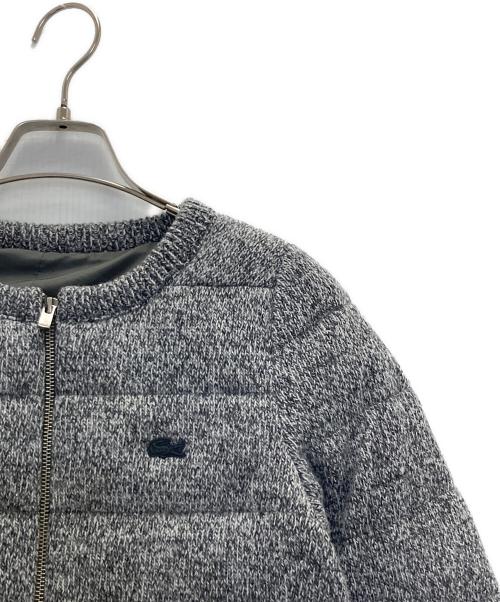 LACOSTE（ラコステ）LACOSTE (ラコステ) ダウンジャケット グレー サイズ:34 未使用品の古着・服飾アイテム