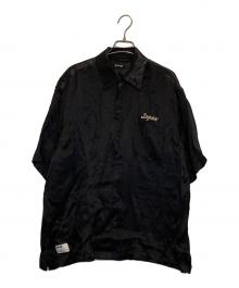 Schott（ショット）の古着「RAYON SUKA ASING S/S SHT」｜ブラック