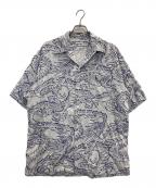 Schottショット）の古着「HAWAIIAN SHIRT」｜ブルー