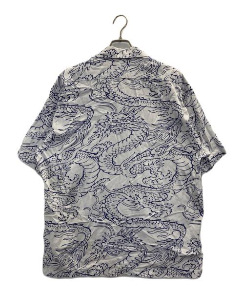 Schott（ショット）Schott (ショット) HAWAIIAN SHIRT ブルー サイズ:XLの古着・服飾アイテム