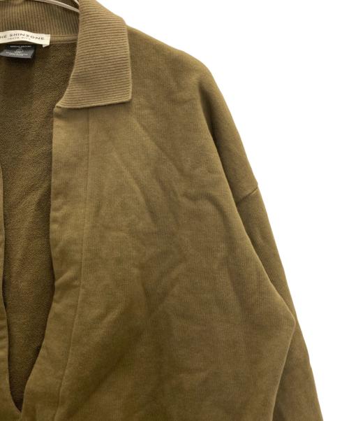 THE SHINZONE（ザ シンゾーン）THE SHINZONE (ザ シンゾーン) BEAUTY&YOUTH (ビューティーアンドユース) ディープVネック スウェットプルオーバー オリーブ サイズ:freeの古着・服飾アイテム