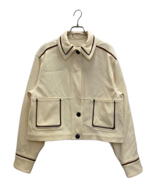 TODAYFUL（トゥデイフル）TODAYFUL (トゥデイフル) Ladderlace Doubleface Blouson アイボリー サイズ:Ｍの古着・服飾アイテム