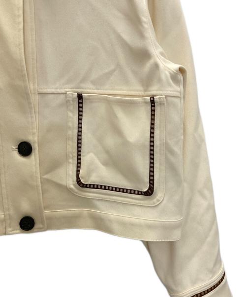 TODAYFUL（トゥデイフル）TODAYFUL (トゥデイフル) Ladderlace Doubleface Blouson アイボリー サイズ:Ｍの古着・服飾アイテム