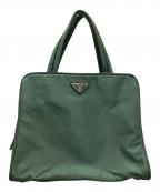 PRADAプラダ）の古着「ハンドバッグ」｜グリーン