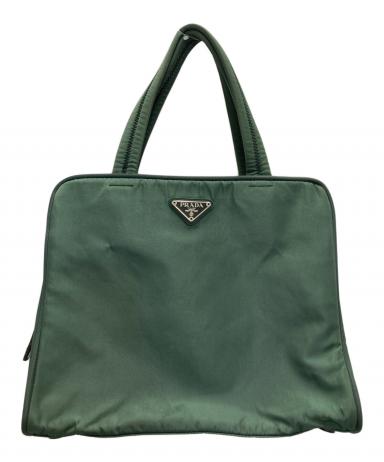 中古・古着通販】PRADA (プラダ) ハンドバッグ グリーン｜ブランド