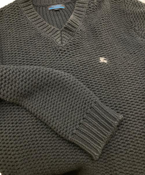 BURBERRY BLUE LABEL（バーバリー ブルー レーベル）BURBERRY BLUE LABEL (バーバリー ブルー レーベル) cotton knit ブラック サイズ:Ｍの古着・服飾アイテム