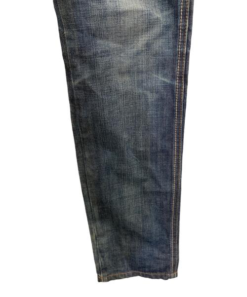 MARITHE+FRANCOIS GIRBAUD（マリテフランソワジルボー）MARITHE+FRANCOIS GIRBAUD (マリテフランソワジルボー) 再構築デニムパンツ インディゴ サイズ:Ｍの古着・服飾アイテム