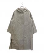 green label relaxingグリーンレーベルリラクシング）の古着「フーデッドコート」｜ホワイト