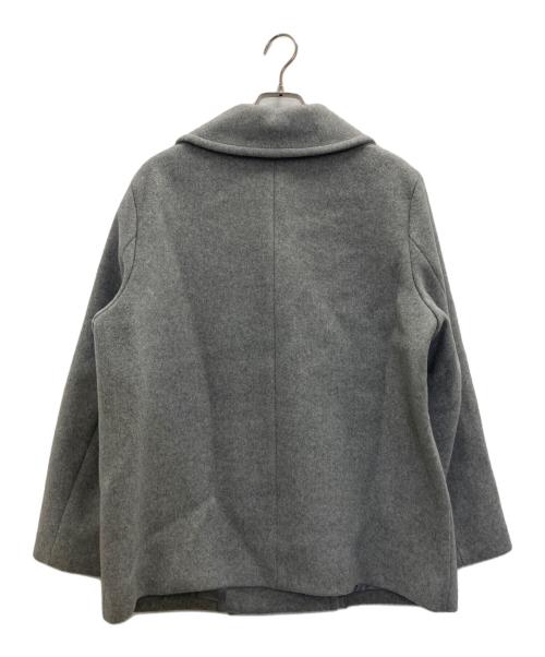 UNTITLED（アンタイトル）UNTITLED (アンタイトル) ダブル Pコート グレー サイズ:2ｌの古着・服飾アイテム