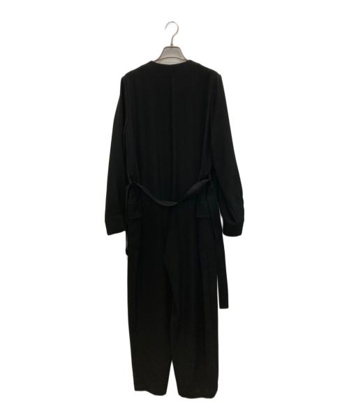 THE PAUSE（ザポーズ）THE PAUSE (ザポーズ) ダブルクロスジャンプスーツ ブラック サイズ:FREEの古着・服飾アイテム