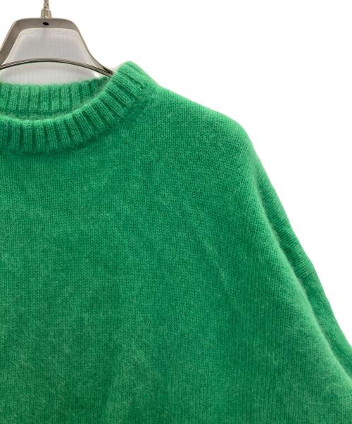 GALLARDA GALANTE（ガリャルダガランテ）GALLARDA GALANTE (ガリャルダガランテ) ヤクプルオーバーニット グリーン サイズ:FREEの古着・服飾アイテム