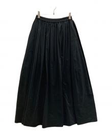 GALLARDA GALANTE（ガリャルダガランテ）の古着「ボリュームタフタスカート」｜ネイビー