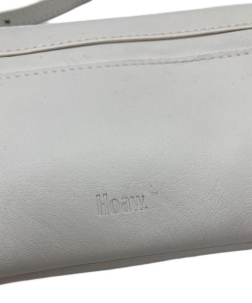 Hoaw.（ハァウ）Hoaw. (ハァウ) ウォレット2WAY BAG アイボリーの古着・服飾アイテム