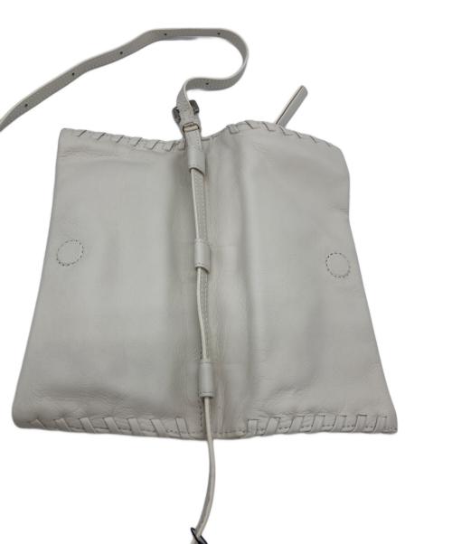 Hoaw.（ハァウ）Hoaw. (ハァウ) ウォレット2WAY BAG アイボリーの古着・服飾アイテム