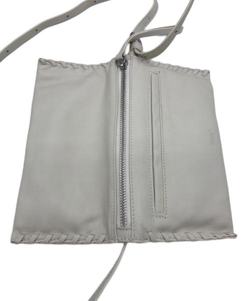 Hoaw.（ハァウ）Hoaw. (ハァウ) ウォレット2WAY BAG アイボリーの古着・服飾アイテム
