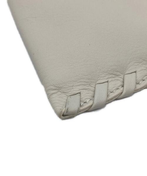 Hoaw.（ハァウ）Hoaw. (ハァウ) ウォレット2WAY BAG アイボリーの古着・服飾アイテム