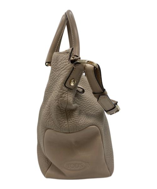 TOD'S（トッズ）TOD'S (トッズ) Miky Bag ベージュの古着・服飾アイテム