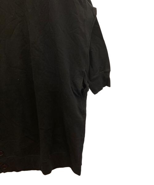 GROUND Y（グラウンドワイ）GROUND Y (グラウンドワイ) スウェットワンピース ブラック サイズ:3の古着・服飾アイテム