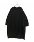 GROUND Y（グラウンドワイ）の古着「スウェットワンピース」｜ブラック