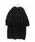 GROUND Y (グラウンドワイ) スウェットワンピース ブラック サイズ:3：9000円