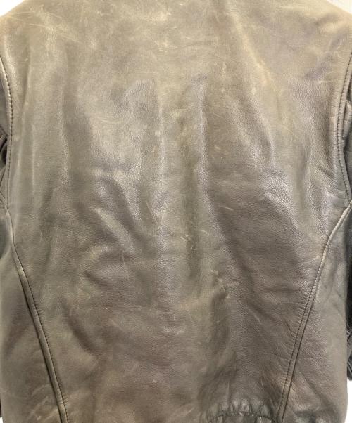 HARLEY-DAVIDSON（ハーレーダビッドソン）HARLEY-DAVIDSON (ハーレーダビッドソン) ボアカラーレザーライダースジャケット ブラック サイズ:40の古着・服飾アイテム