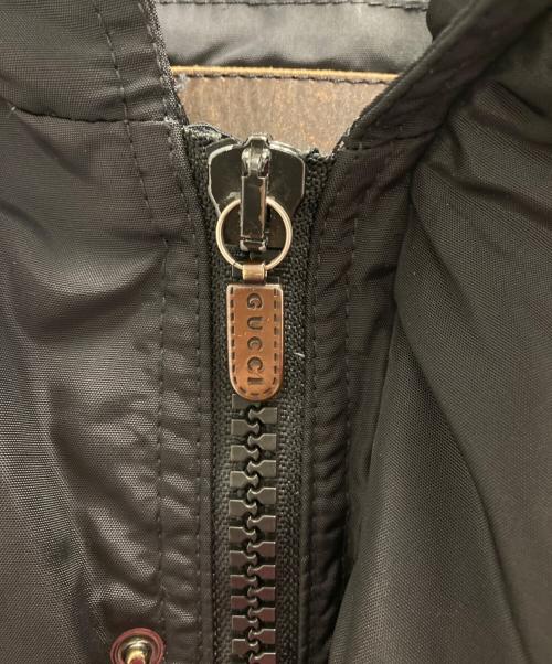 GUCCI（グッチ）GUCCI (グッチ) オールドダウンコート ブラック サイズ:XLの古着・服飾アイテム