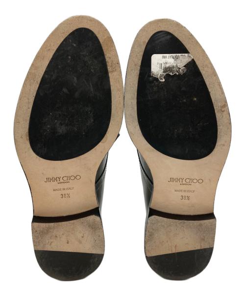 JIMMY CHOO（ジミーチュウ）JIMMY CHOO (ジミーチュウ) パテントレザーシューズ シルバー サイズ:SIZE 24.5cmの古着・服飾アイテム