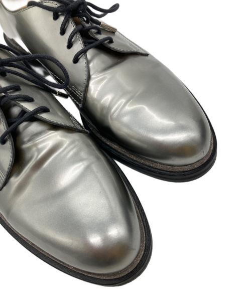 JIMMY CHOO（ジミーチュウ）JIMMY CHOO (ジミーチュウ) パテントレザーシューズ シルバー サイズ:SIZE 24.5cmの古着・服飾アイテム