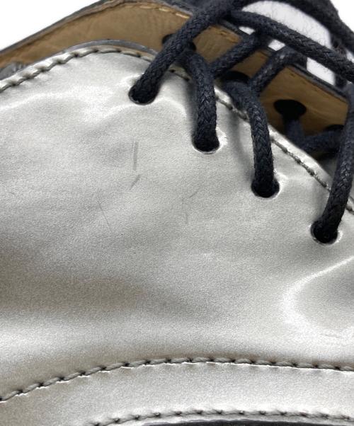 JIMMY CHOO（ジミーチュウ）JIMMY CHOO (ジミーチュウ) パテントレザーシューズ シルバー サイズ:SIZE 24.5cmの古着・服飾アイテム