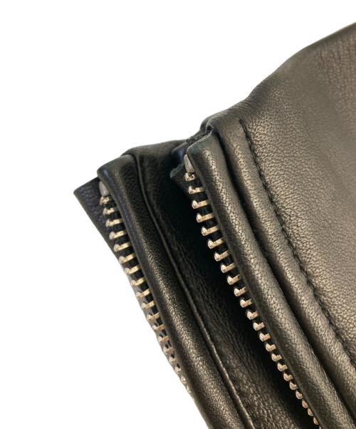 Acne studios（アクネ ストゥディオズ）Acne studios (アクネ ストゥディオス) ダブルライダースジャケット ブラック サイズ:44の古着・服飾アイテム