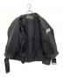 中古・古着 Acne studios (アクネ ストゥディオス) ダブルライダースジャケット ブラック サイズ:44：40000円