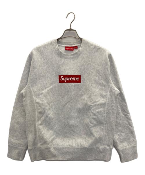 SUPREME（シュプリーム）SUPREME (シュプリーム) Box Logo Crewneck/ボックスロゴスウェット グレー サイズ:Mの古着・服飾アイテム