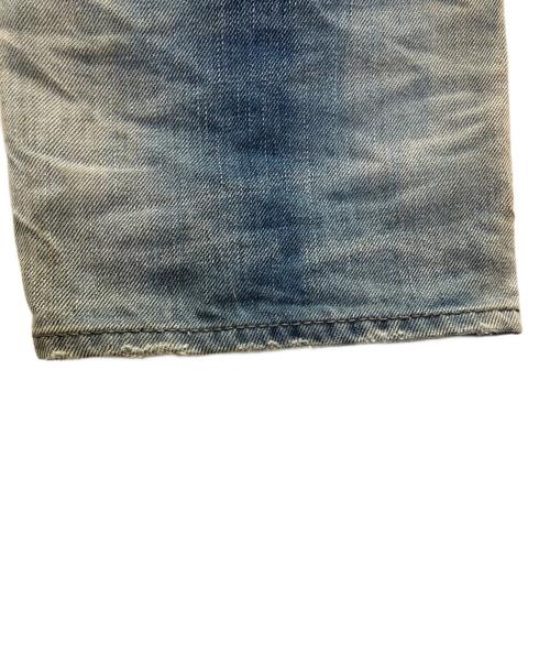 DIESEL（ディーゼル）DIESEL (ディーゼル) ダメージデニムパンツ ブルー サイズ: 78.5cm (W31)の古着・服飾アイテム