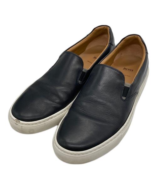 BOSS（ボス）BOSS (ボス) スリッポン ブラック サイズ:26.5の古着・服飾アイテム
