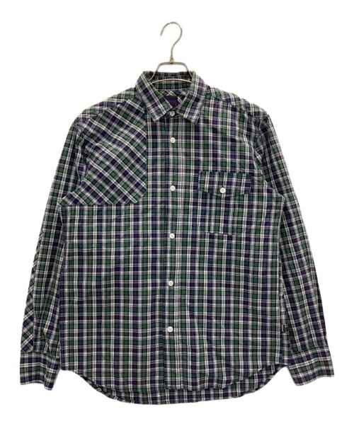 stussy（ステューシー）stussy (ステューシー) チェックシャツ グリーン サイズ:Lの古着・服飾アイテム