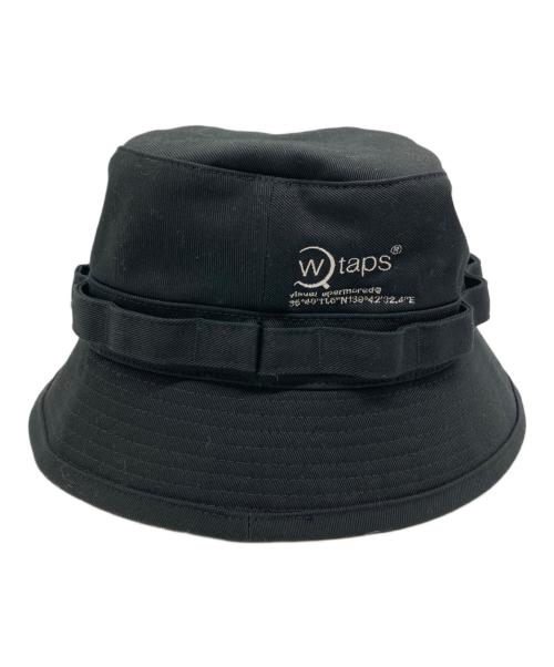 WTAPS（ダブルタップス）WTAPS (ダブルタップス) JUNGLE 02/HAT/COTTON.TWILL ブラックの古着・服飾アイテム