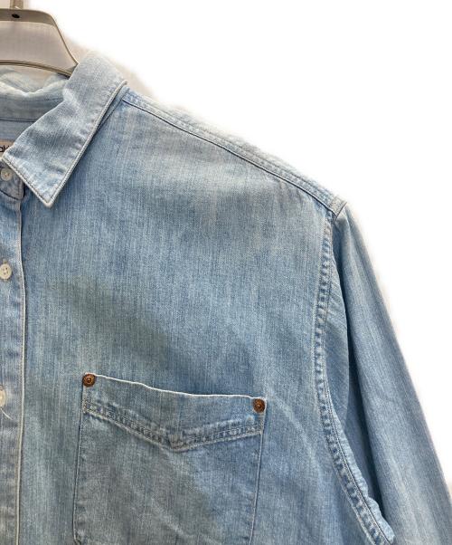 Calvin Klein Sports（カルバンクラインスポーツ）Calvin Klein Sports (カルバンクラインスポーツ) デニムシャツ ブルー サイズ:SIZE Lの古着・服飾アイテム