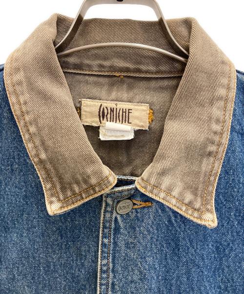 CORNICHE（コーニッシュ）CORNICHE (コーニッシュ) カバーオール インディゴ サイズ:表記なしの古着・服飾アイテム