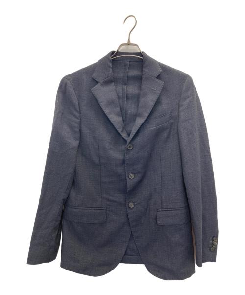 BORRELLI（ボレッリ）BORRELLI (ボレッリ) virgin wool 2B suit/バージン ウール ツービー スーツ ネイビー サイズ:46の古着・服飾アイテム