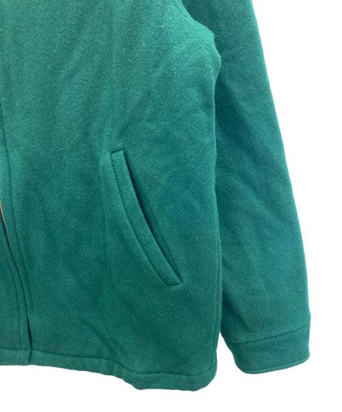 WOOLRICH（ウールリッチ）WOOLRICH (ウールリッチ) 80s wool corduroy collar jacket グリーン サイズ:SIZE Mの古着・服飾アイテム