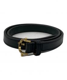 TORY LEATHER（トリーレザー）の古着「エクエストリアン インスパイアードベルト」｜ブラック