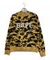 A BATHING APE（ア ベイシング エイプ）の古着「サルカモラインストーンスウェット」｜カーキ