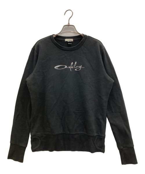 OAKLEY（オークリー）OAKLEY (オークリー) オールドロゴスウェット ブラック サイズ:Lの古着・服飾アイテム