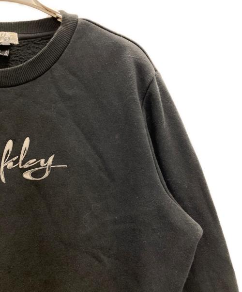 OAKLEY（オークリー）OAKLEY (オークリー) オールドロゴスウェット ブラック サイズ:Lの古着・服飾アイテム