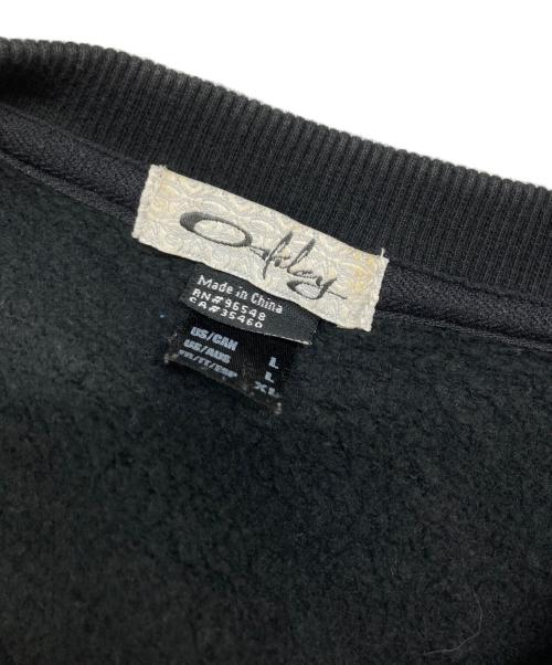 OAKLEY（オークリー）OAKLEY (オークリー) オールドロゴスウェット ブラック サイズ:Lの古着・服飾アイテム