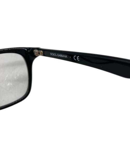 DOLCE & GABBANA（ドルチェ＆ガッバーナ）DOLCE & GABBANA (ドルチェ＆ガッバーナ) アイウェア ブラックの古着・服飾アイテム