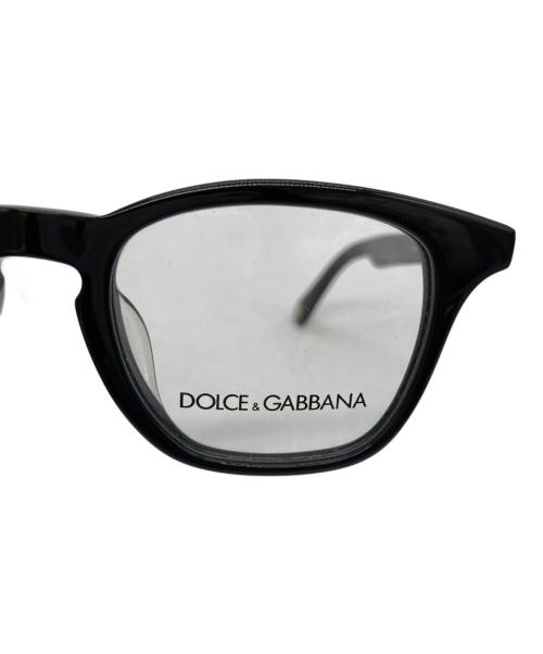 DOLCE & GABBANA（ドルチェ＆ガッバーナ）DOLCE & GABBANA (ドルチェ＆ガッバーナ) アイウェア ブラックの古着・服飾アイテム